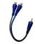 CABLE RCA Y DERIVADOR M-2H AUDIOPIPE LINEA BMS - BLS