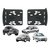 MOLDURA MARCO ADAPTADOR FORD KA ESCORT RANGER FOCUS  2DIN