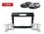 MOLDURA MARCO ADAPTADOR HONDA CRV 2012-...