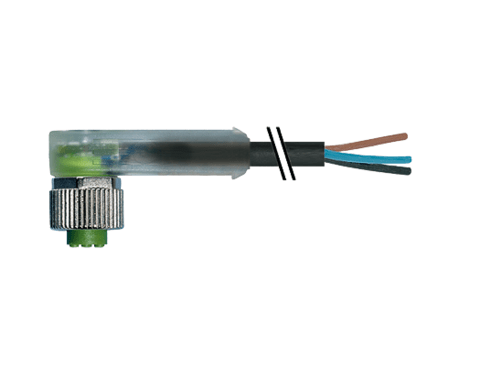 Murrelektronik M12 Male To Female Cable – 3 Meters, No LED, 7000-40041-4880300, New