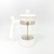 CAFETERA DE VIDRIO CON BASE PLASTICA BLANCA