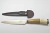 Cuchillo con cabo combinado en Madera y Hueso (Cod: L42005) - Cuchilleria PalBell