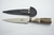 Cuchillo con cabo combinado en Madera y Ciervo