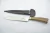 Cuchillo con cabo en Madera con tapa en Ciervo (Cod: L42018)