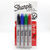 MARCADOR SHARPIE PINCEL x4