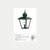 003123-95 | Farol Cuadrado Colgante, Chapa
