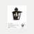 004143-95 | Farol con Reja, para Aplicar, Chapa