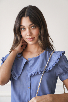 CAMISA GABY (C/BOBO) SIMIL JEAN. en internet