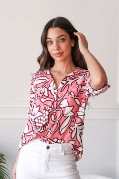 CAMISOLA 2 BOLSILLOS 3/4 (CLARA).