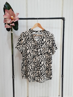 CAMISOLA MAO ESTAMP. M/C (TROQUELADO)