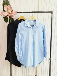 Imagen de Camisa ELASTIZADA OVERSIZE c/Puño ancho