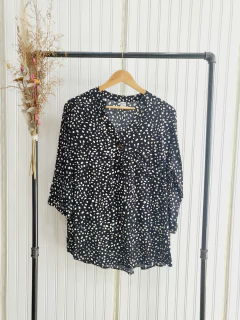 CAMISOLA MAO 3/4 (LUNARES) - ivony