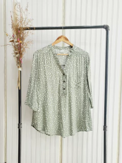 CAMISOLA MAO 3/4 (LUNARES) en internet