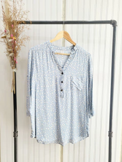 CAMISOLA MAO 3/4 (LUNARES) - comprar online