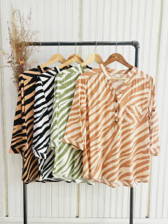 CAMISOLA MAO 3/4 (ZEBRA).