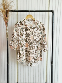 CAMISA 1 BOLSILLO EST. 3/4 (MARGARITA) en internet
