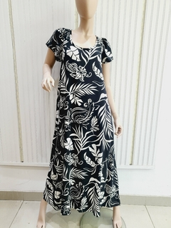 VESTIDO LARGO EVASE M/C (CECI)