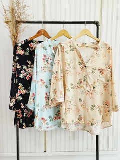 CAMISOLA LINO 3/4 (FLORENCIA).