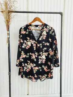 CAMISOLA LINO 3/4 (FLORENCIA). - ivony