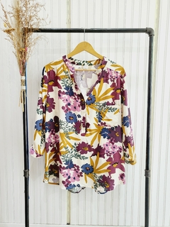 CAMISOLA MAO LINO 3/4 (PATRI)