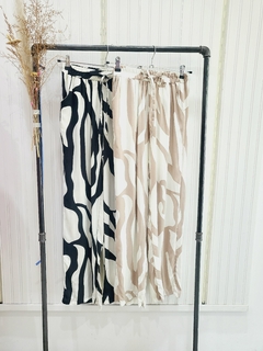 PALAZZO LINO ESTAMP (ZEBRA) - comprar online