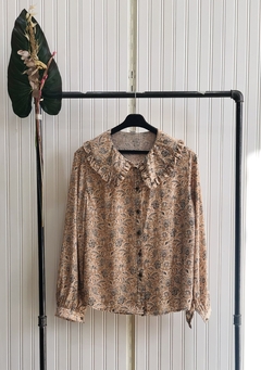 CAMISA CUELLO BOBO POPLIN (MAÑANITA). - comprar online