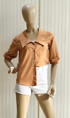 CAMISA JAZMIN CUELLO ANCHO. - ivony