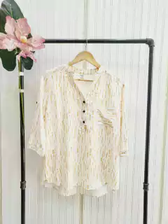 CAMISOLA MAO DE LINO (PUNTITOS) en internet
