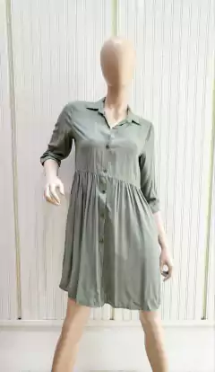 VESTIDO JULI C/BOLSILLOS (LISO). - ivony