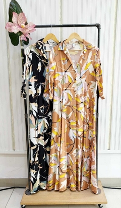 VESTIDO CAMISA EVASE (IRENE).