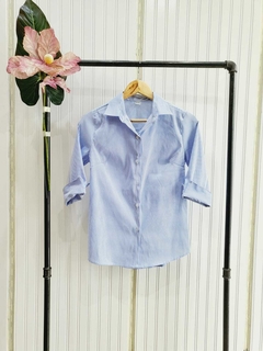 Imagen de CAMISA ELASTIZADA RAYADA 3/4
