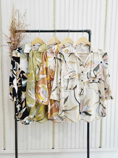 CAMISOLA 2 BOLSILLOS 3/4 (IRENE)