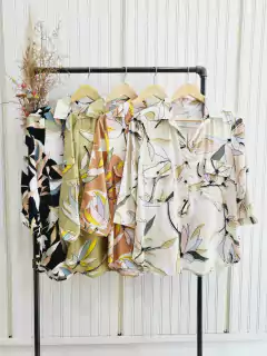 CAMISOLA 2 BOLSILLOS 3/4 (IRENE)
