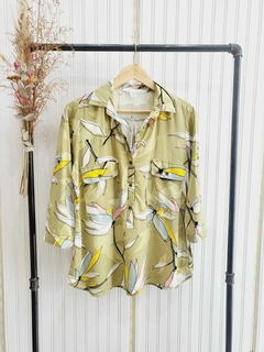 CAMISOLA 2 BOLSILLOS 3/4 (IRENE) - ivony