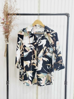 CAMISOLA 2 BOLSILLOS 3/4 (IRENE) - tienda online