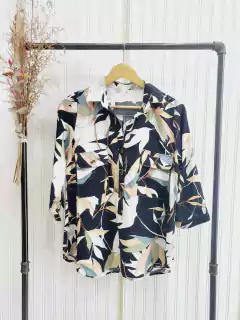 CAMISOLA 2 BOLSILLOS 3/4 (IRENE) - tienda online