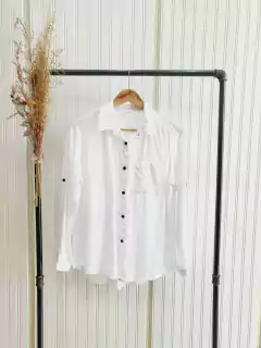 CAMISA 1 BOLSILLO M/LARGA (LISA). en internet