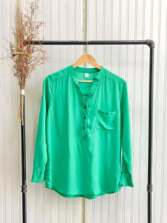 Imagen de CAMISOLA CUELLO MAO LISO M/LARGAS.