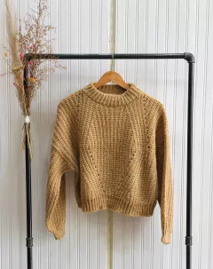 SWEATER MEDIA POLERA ROMBO FRIZADO en internet