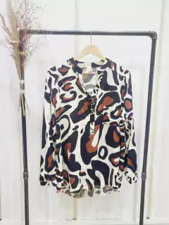 CAMISOLA EST. MAO M/L (ANIMAL PRINT)