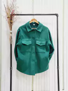 CAMISACO PAÑO LISO (C/BOLSILLOS LATERALES)