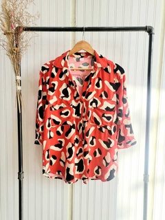 CAMISOLA 2 BOLSILLOS (ANIMAL PRINT). - ivony