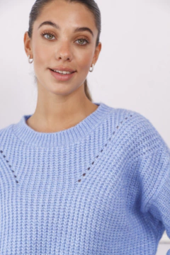 SWEATER FRIZADO PUNTILLA - ivony