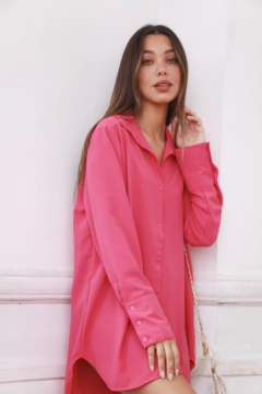 CAMISA MAXI CELINE (c/puño ancho). - tienda online
