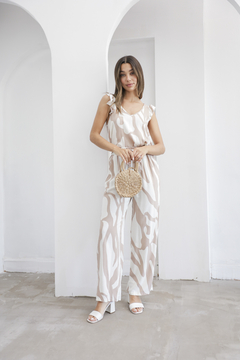 PALAZZO LINO ESTAMP (ZEBRA) - ivony