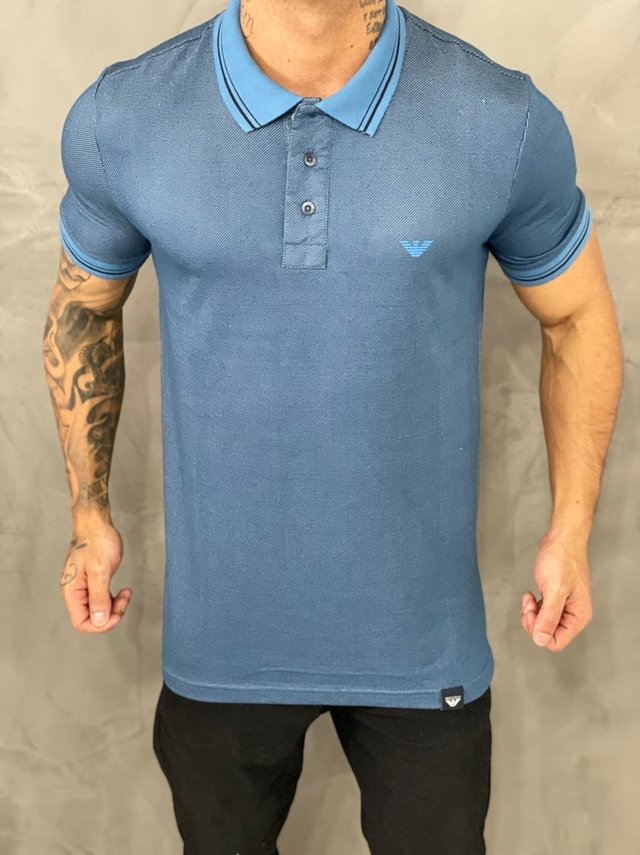 camiseta polo armani