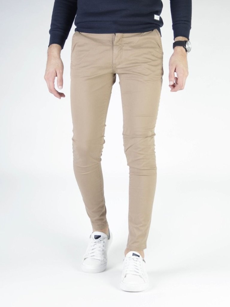 PANTALON CHINO - MARRON CLARO - Comprar en CINCO LETRAS