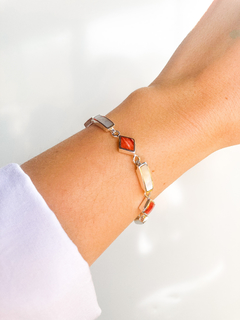 Pulsera de plata peruana