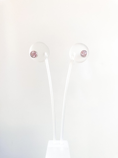 Aros de plata 925 con cubic