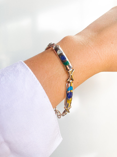Pulsera de plata peruana